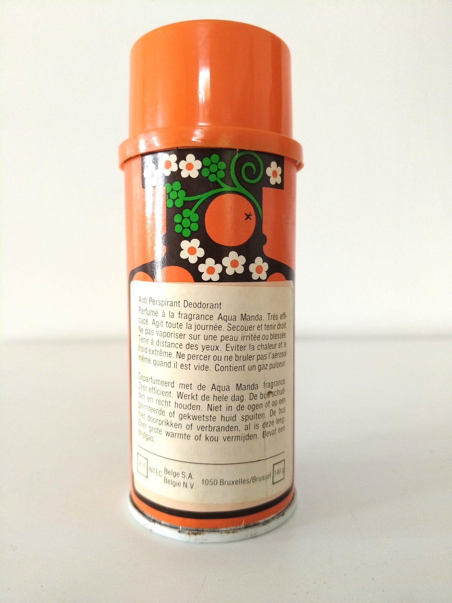 Déodorant anti-perspirant vaporisateur Aqua Manda Goya 70's - cetaitmieuxavant