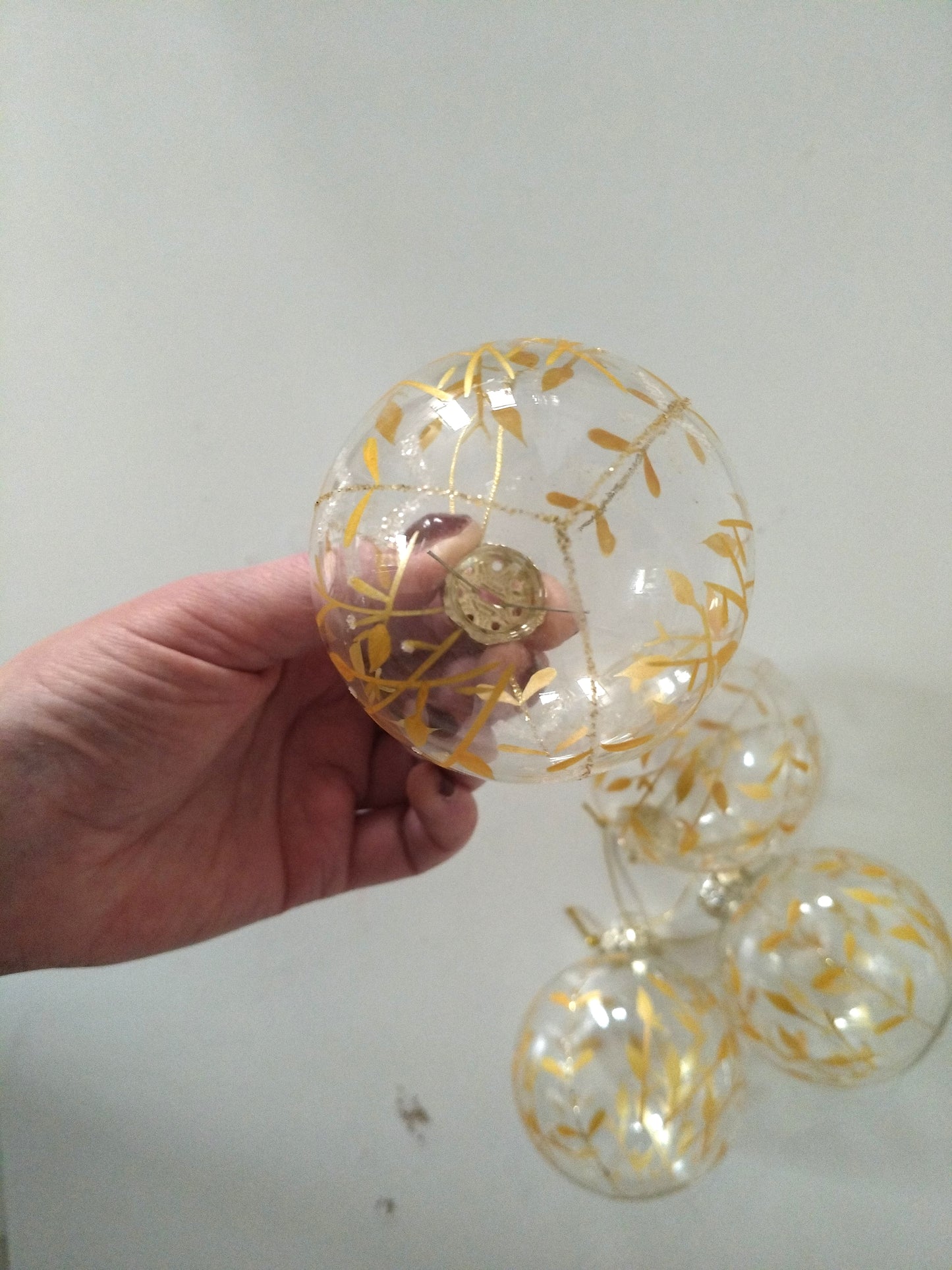 4 boules en verre Ikea Julen 2004