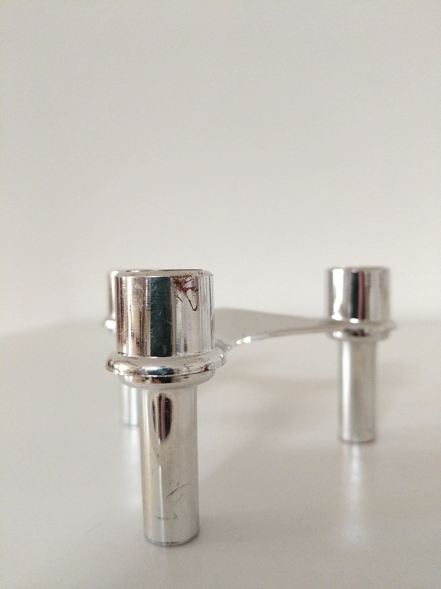 Ensemble de 3 bougeoirs en plastique Seca