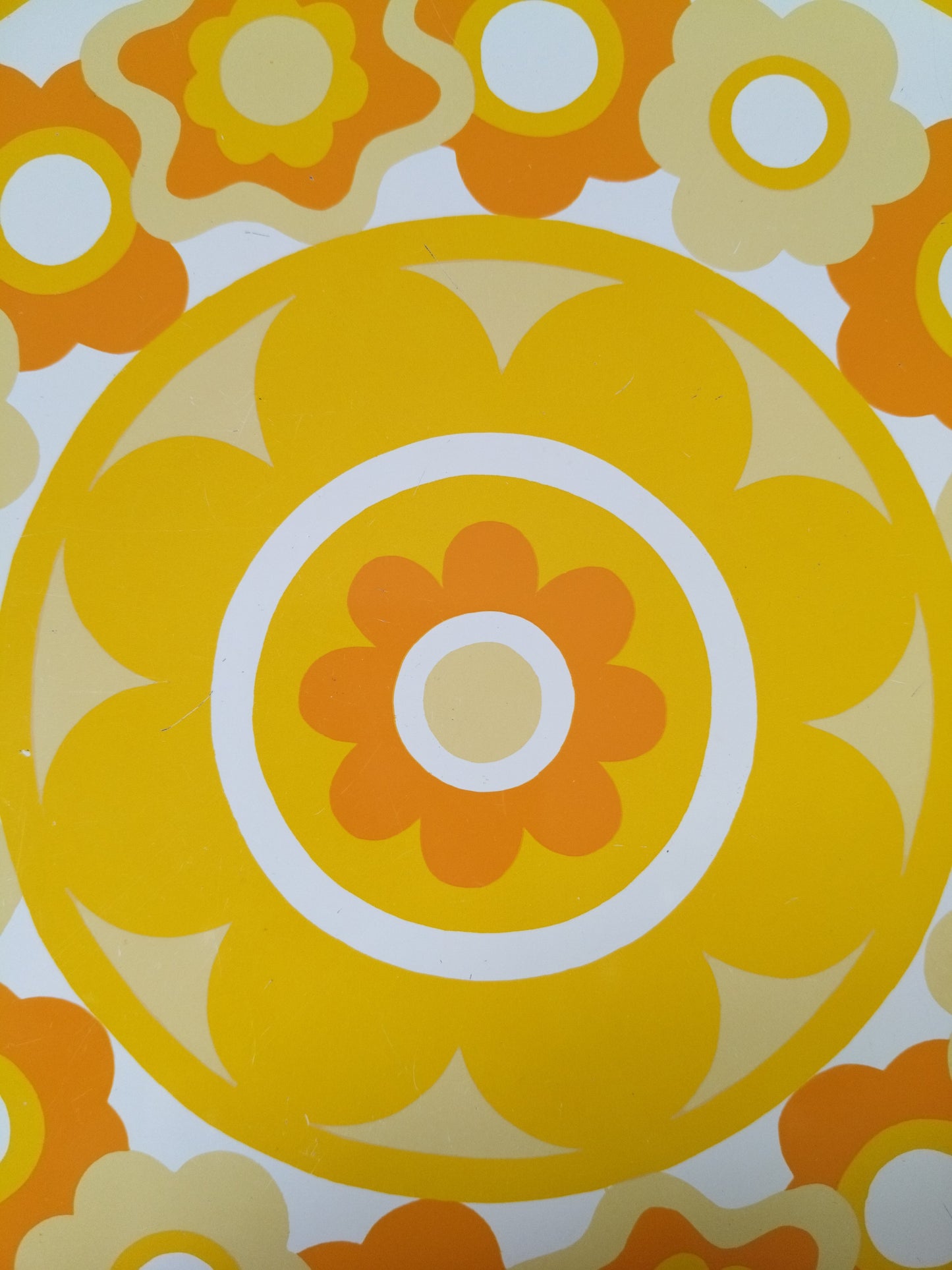 Plateau métallique rond Lollipop J.R.M design by Ian Logan England
