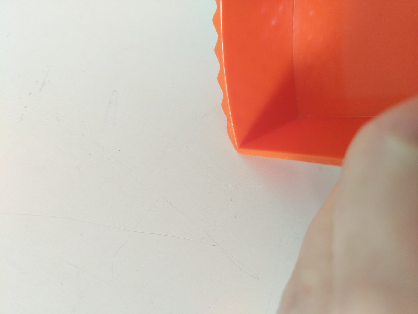 Petit plateau tournant à compartiments en plastique Vitri West Germany