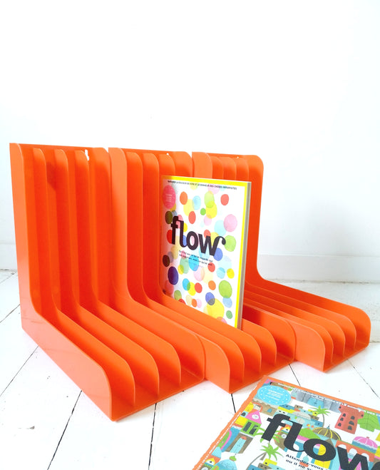 Range-vinyles 33T/ porte-revues Auréac en plastique (à poser ou mural) à l'unité