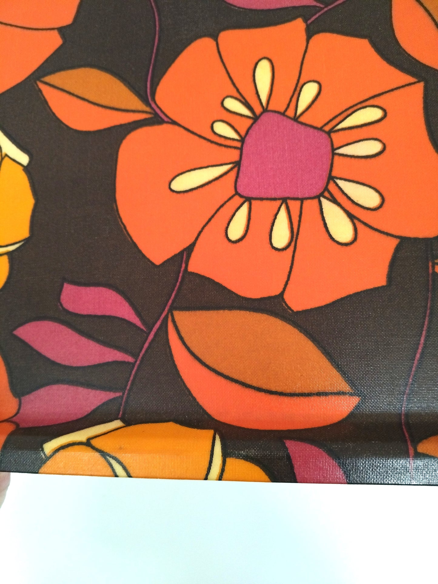 Plateau flower power en fibre de verre - cetaitmieuxavant