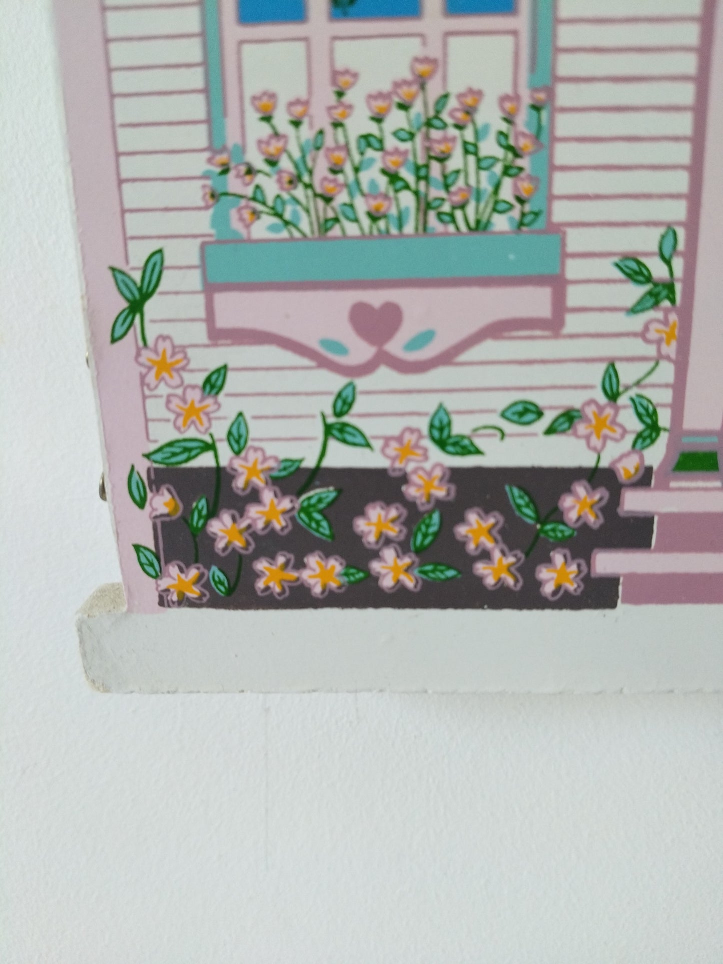 Boîte à clés murale en bois