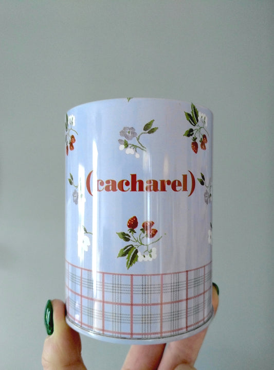 Pot à crayons/ range stylos métallique Cacharel - cetaitmieuxavant