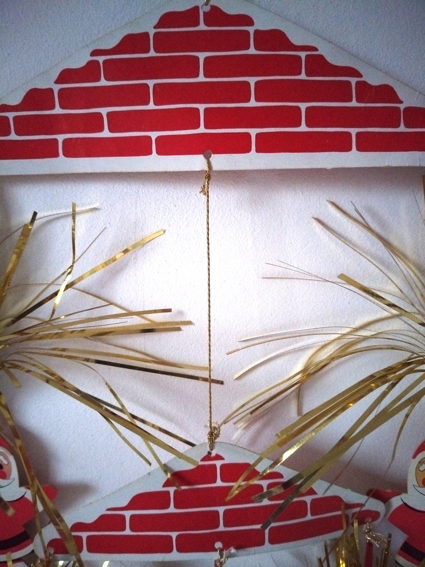 Mobile de Noël cartonné vintage