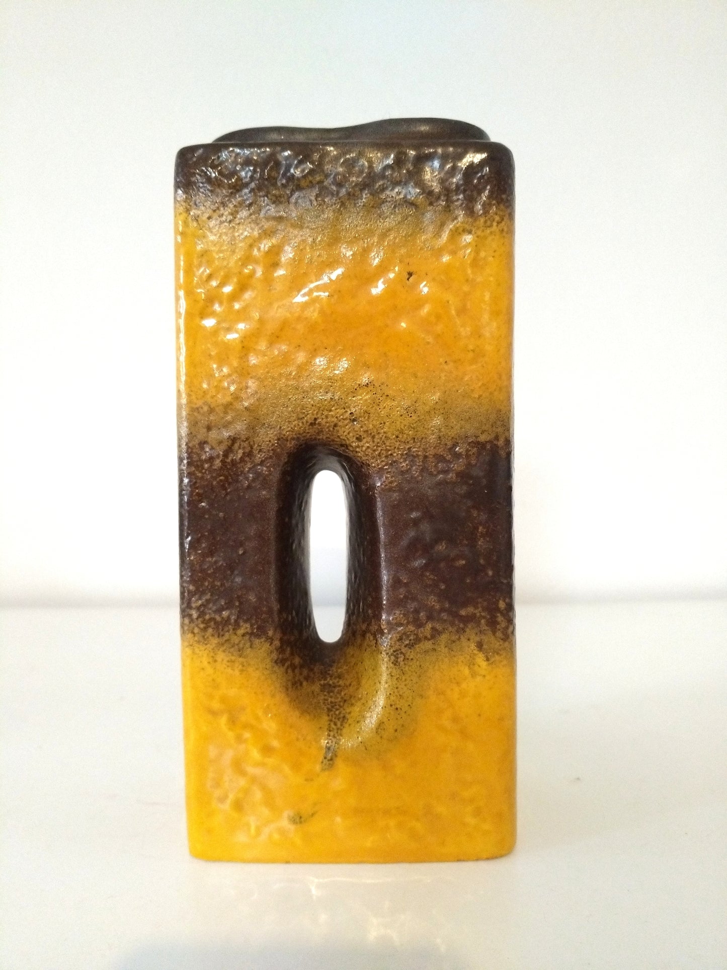 Vase en céramique Ü Keramik 1445-21 West Germany