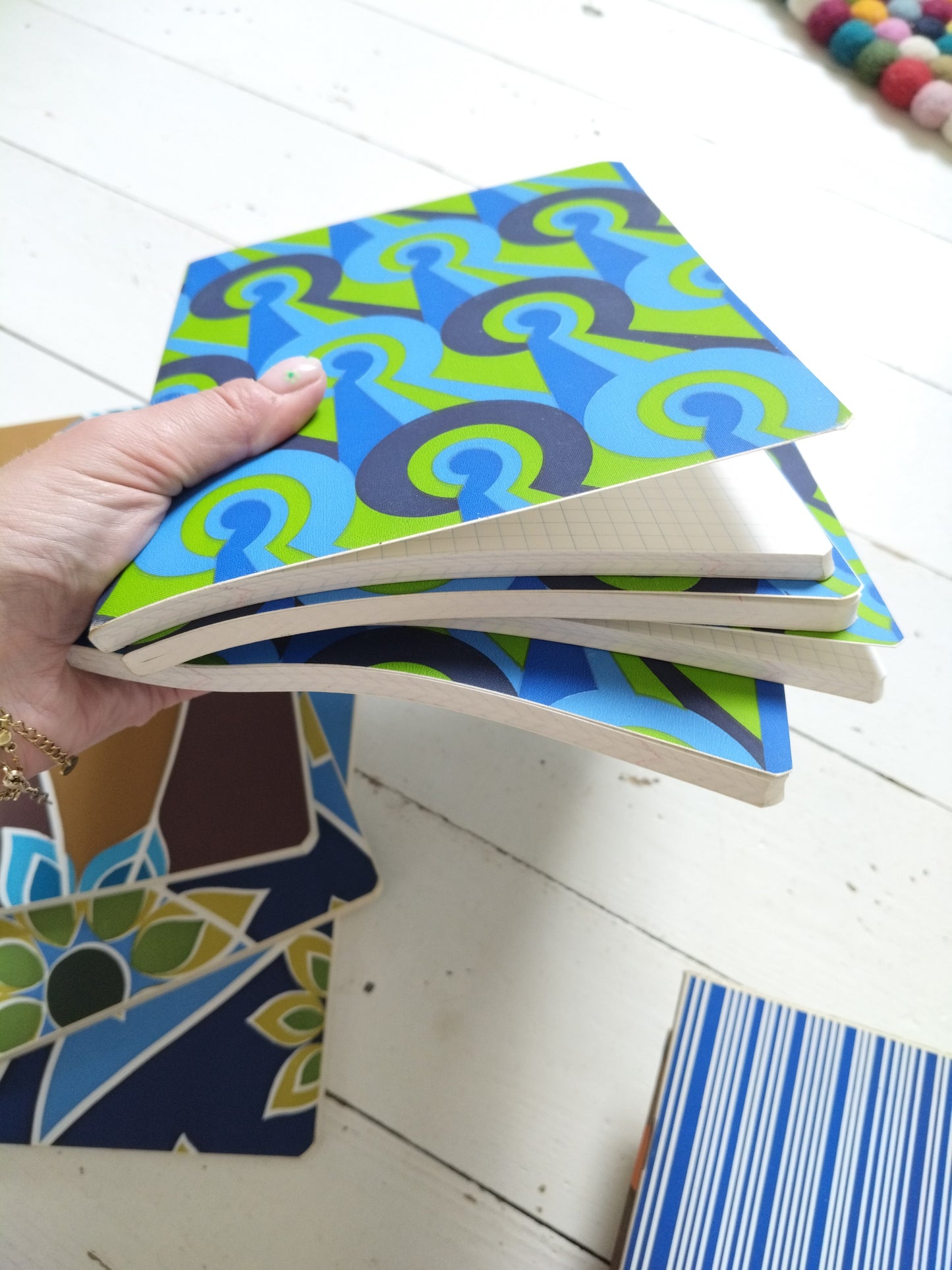 Cahier A5 quadrillé au choix