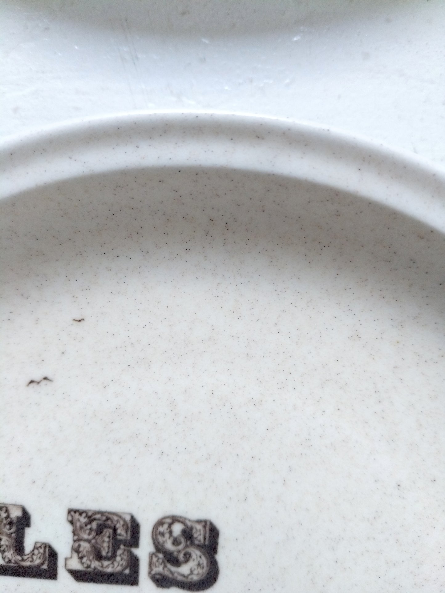 Ensemble de 6 assiettes à fromage en faïence de Gien