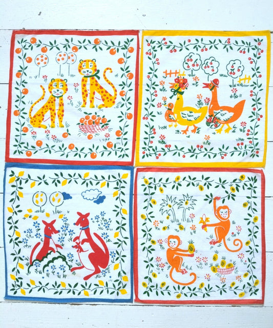Mouchoir animal pour enfants au choix