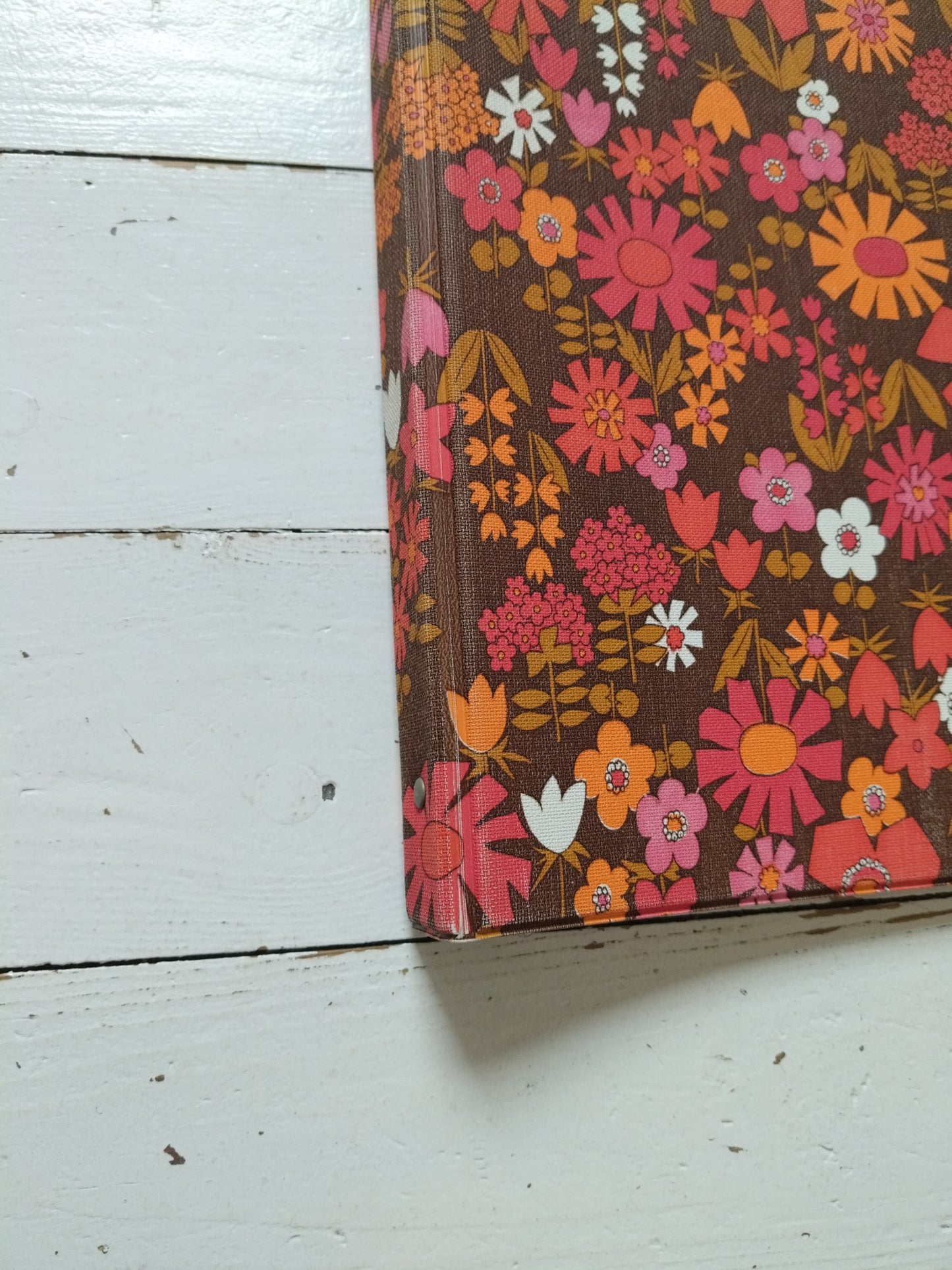 Petit classeur A4 fleurs ou pommes au choix