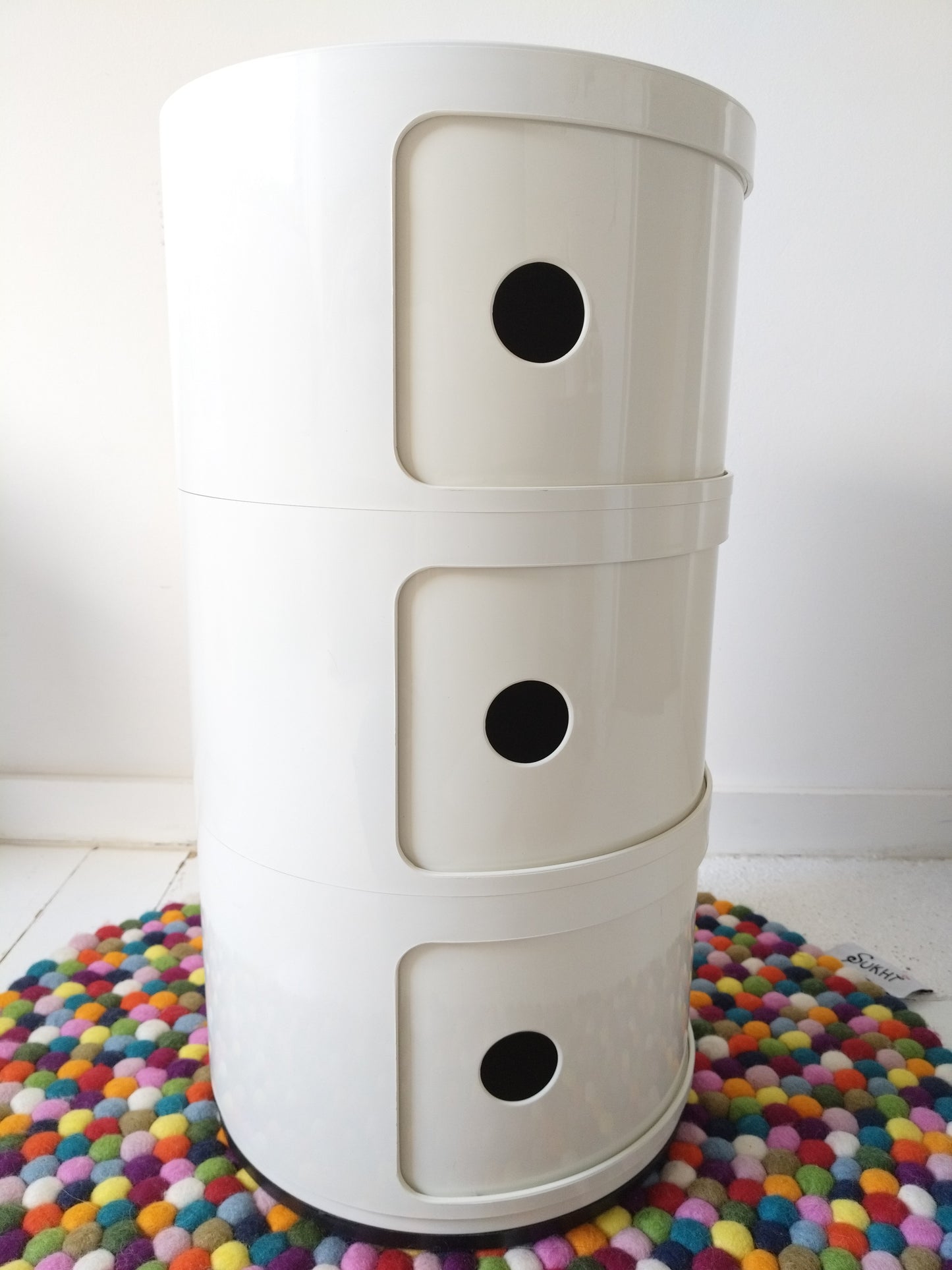 Meuble chevet Componibili par Anne Castelli pour Kartell RÉSERVÉ EMILIE