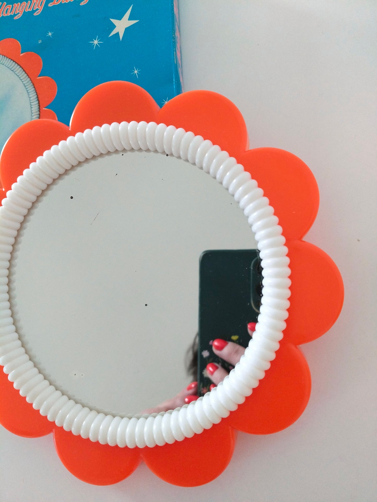 Petit miroir fleur mural ou à poser - cetaitmieuxavant