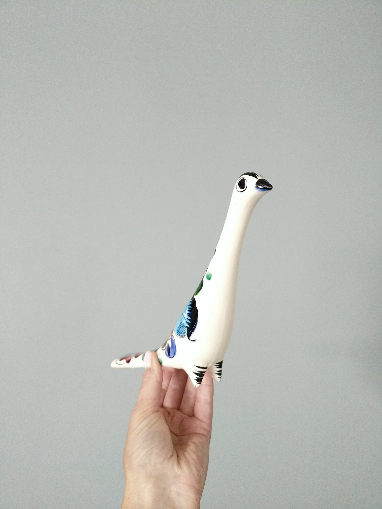 Oiseau décoratif en céramique de Tonala RS Mexico