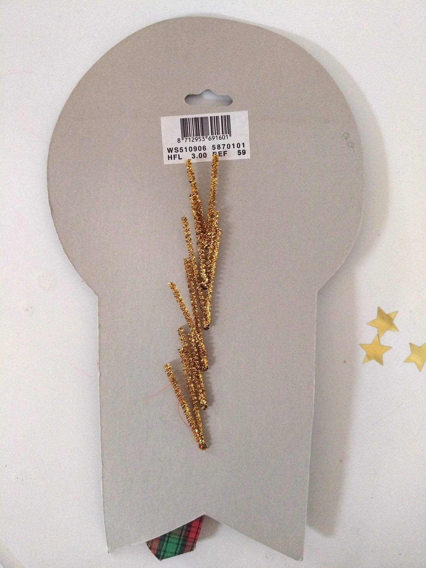 6 nœuds écossais synthétiques pour sapin ou cadeaux