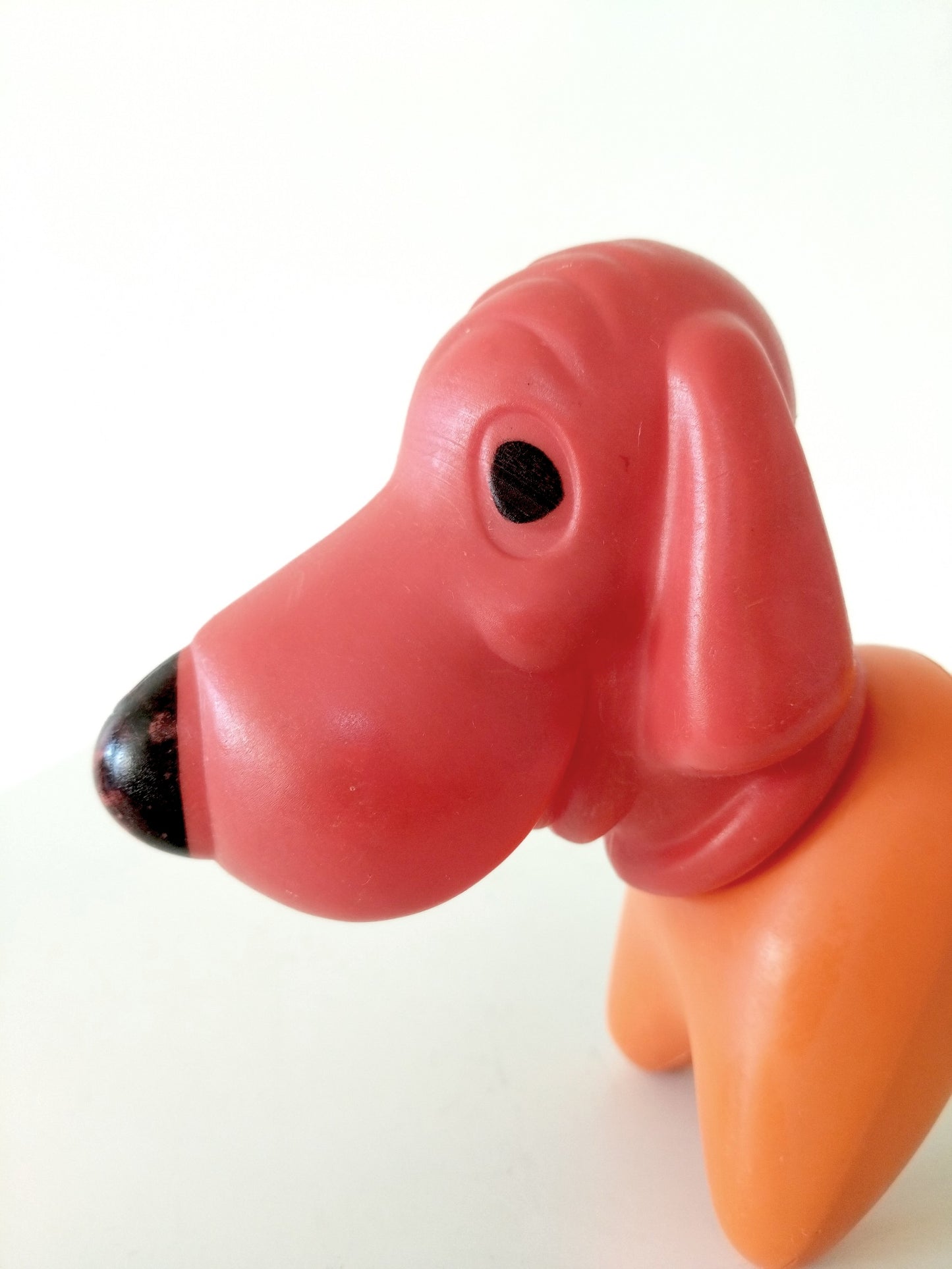 Jouet/ puzzle/ chien à emboîter en plastique Tupperware Toy
