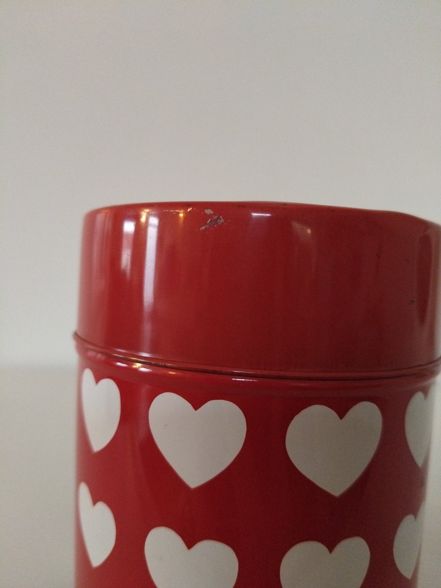 Boîte métallique décor ❤️ - cetaitmieuxavant