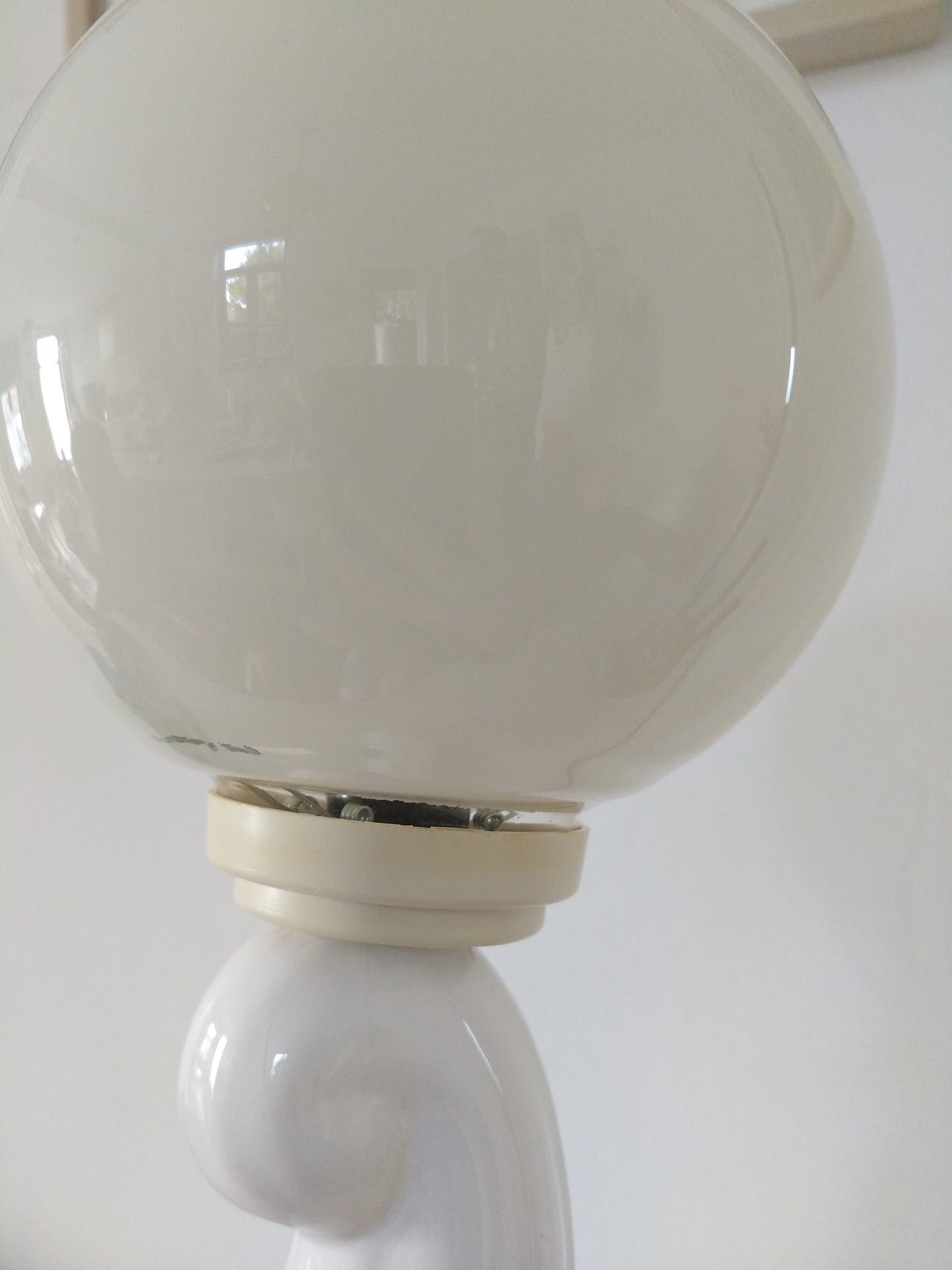 Grande lampe éléphant vintage  en céramique