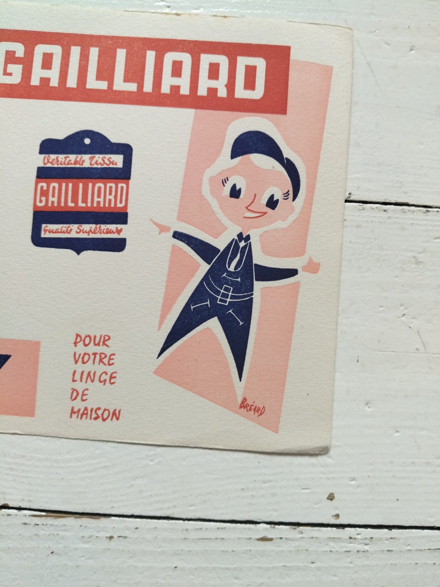 Ancien buvard publicitaire Gailliard, Reynard, SigranD ou chocolat Jacqueline au choix