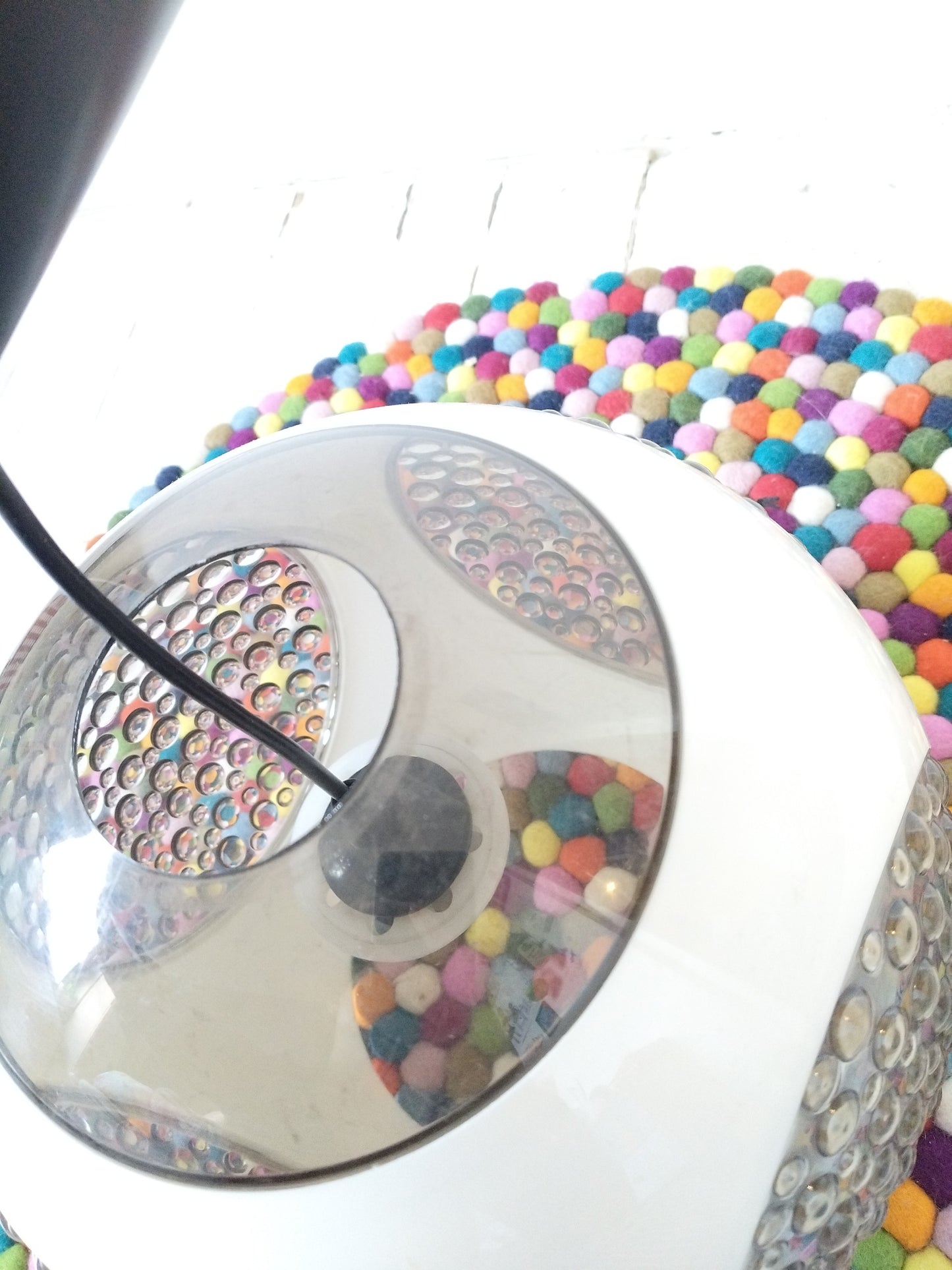 Lampe luminaire suspension Bug Eye Massive space age