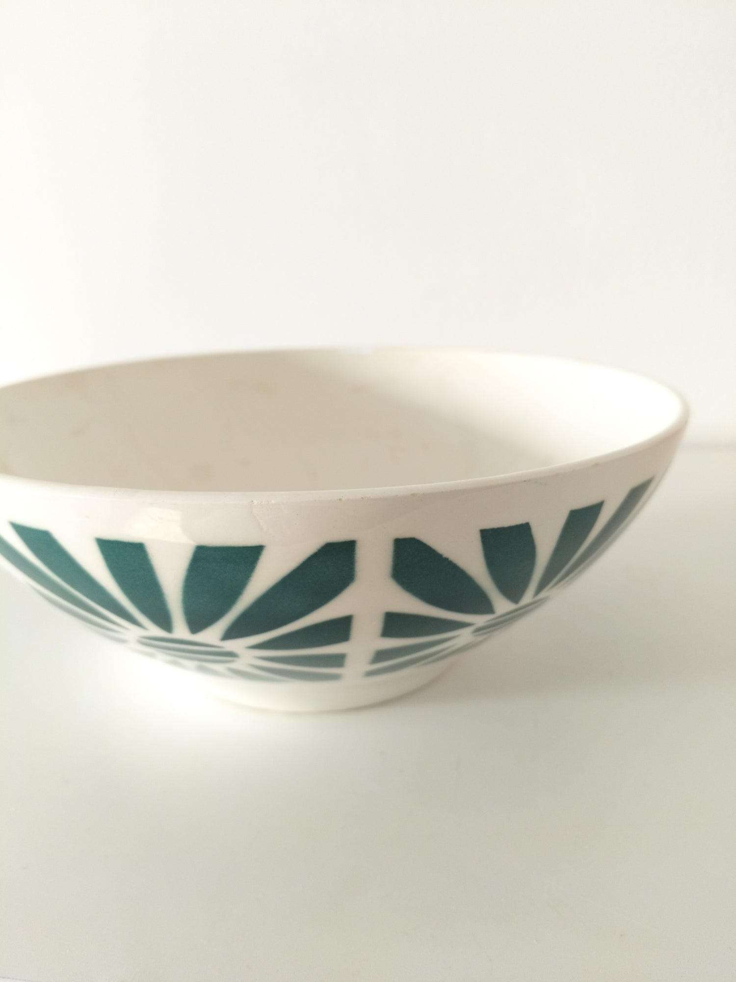 Ancien gros bol/ saladier en porcelaine Digoin Sarreguemines 9719 - cetaitmieuxavant