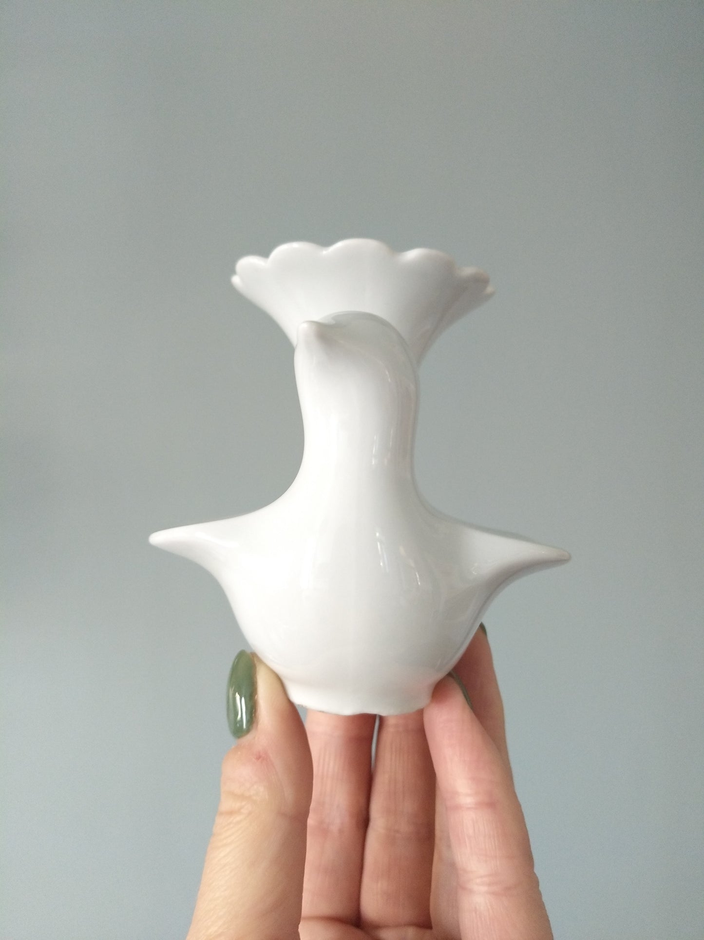 Soliflore/ petit vase colombe en porcelaine Bareuther Bavaria