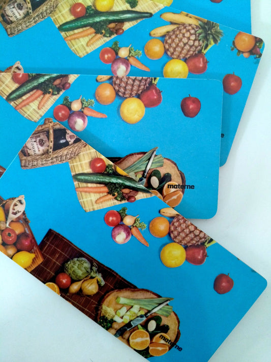 2 planchettes à pain publicitaires Materne en formica (2 sets de 2 disponibles)