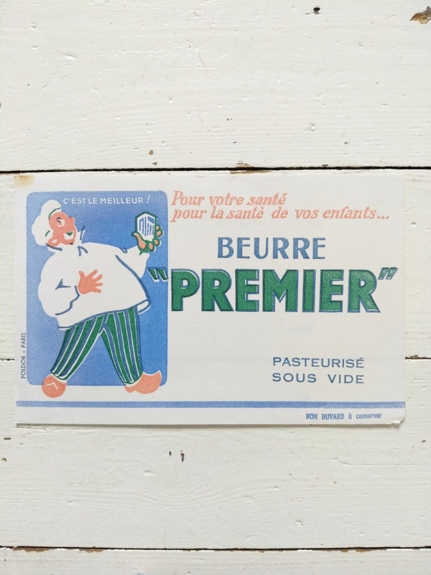 Buvard publicitaire au choix - cetaitmieuxavant