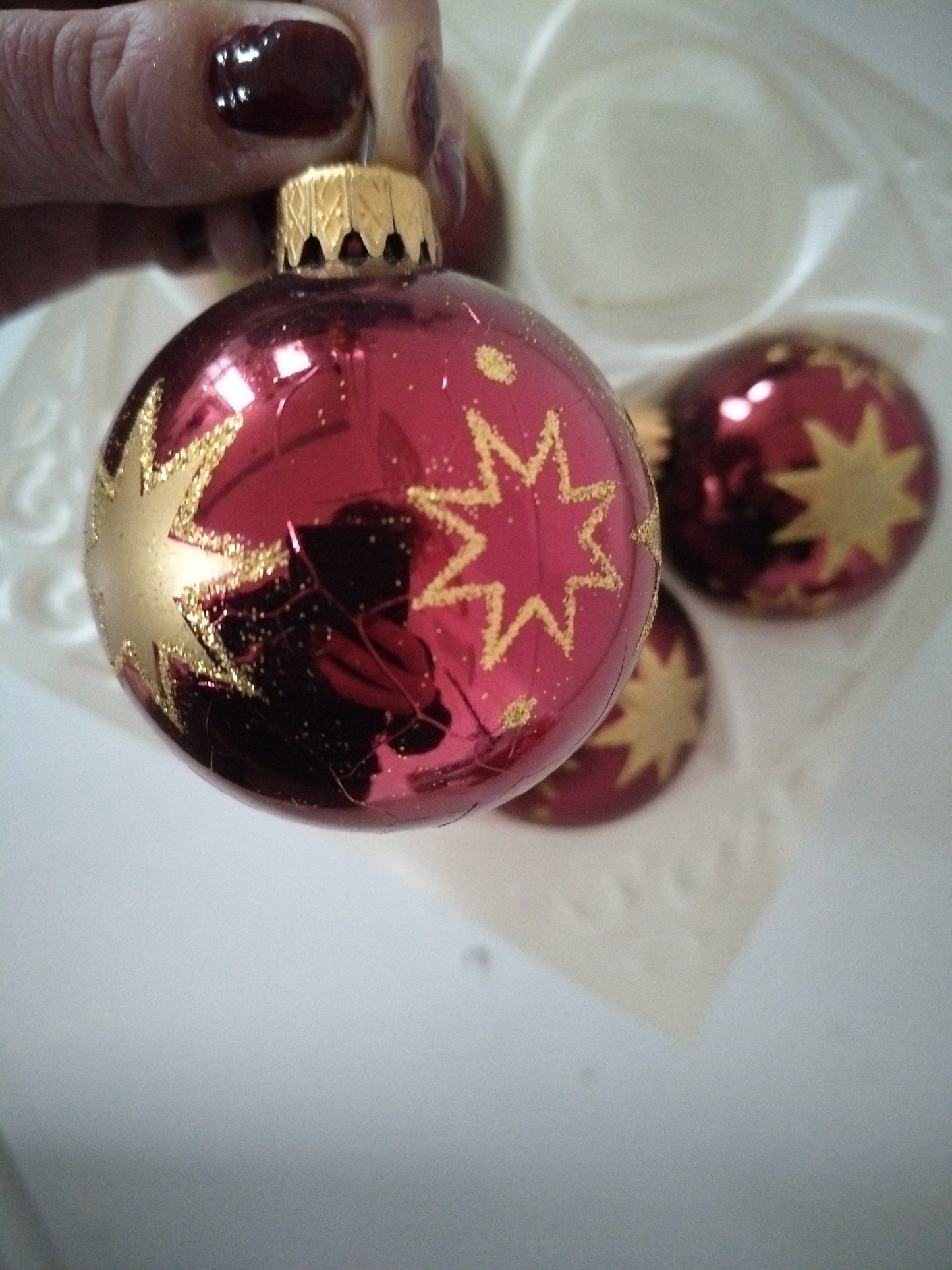 5 boules de Noël Galvas-GP Italy