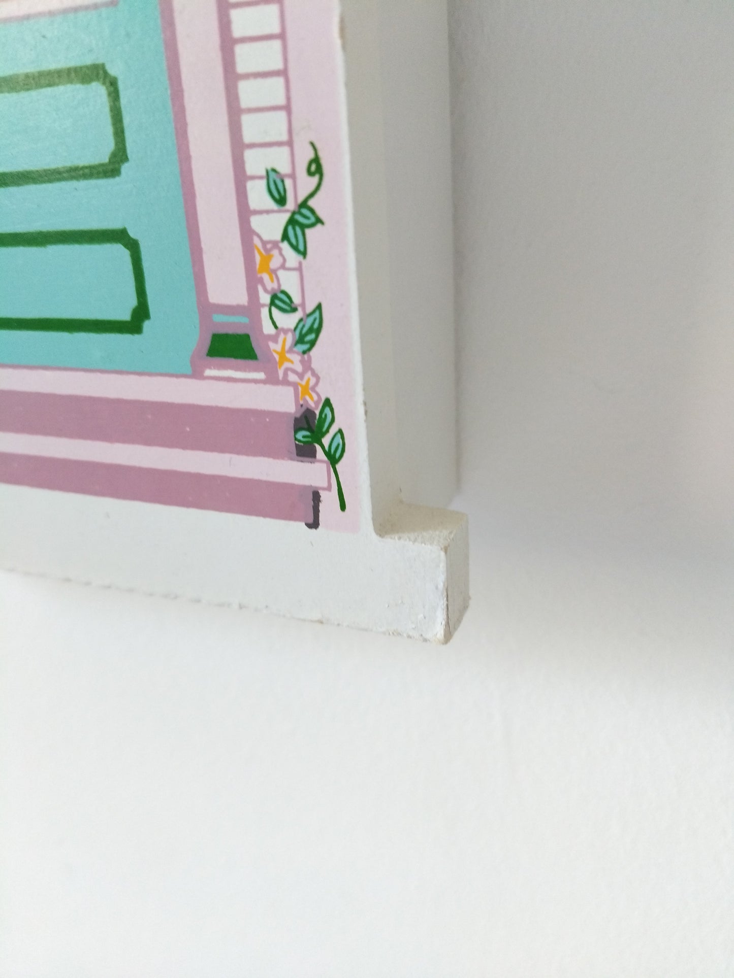 Boîte à clés murale en bois
