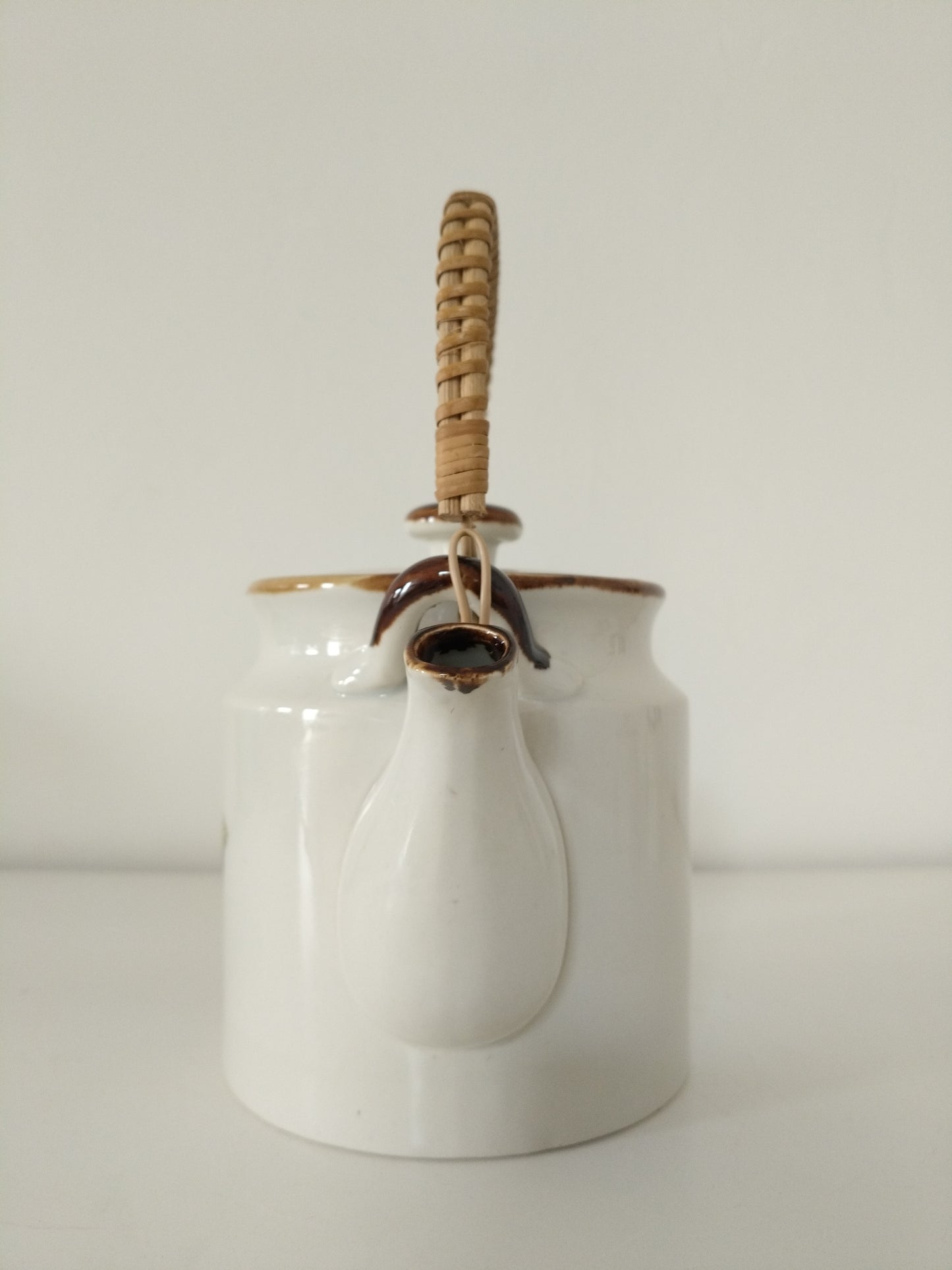 Théière ou ensemble sucrier + crémier en grès au choix