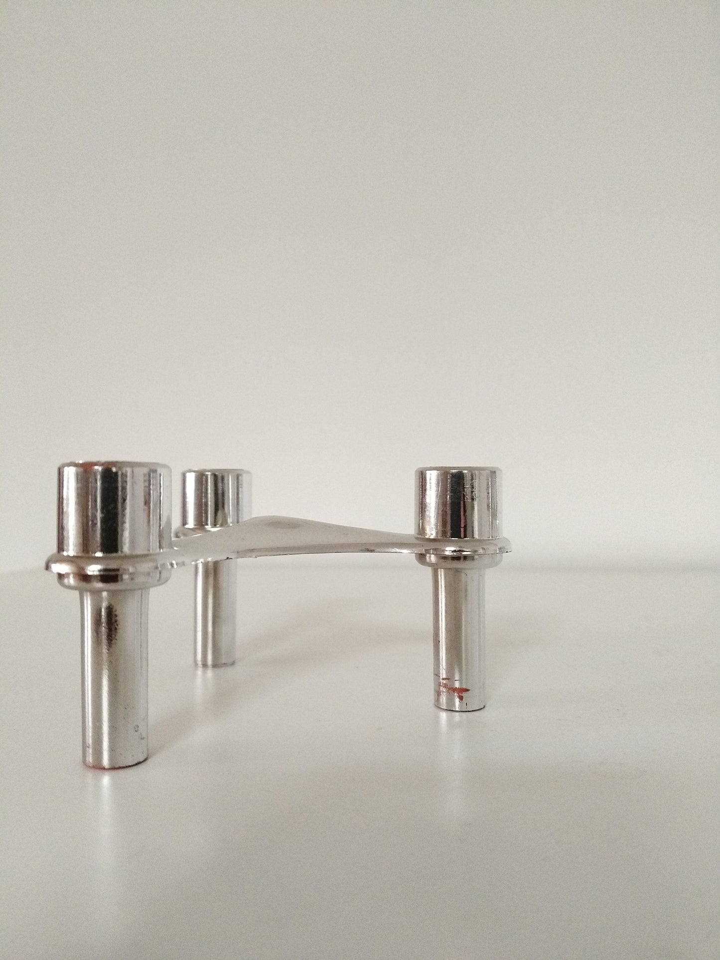Ensemble de 3 bougeoirs en plastique Seca