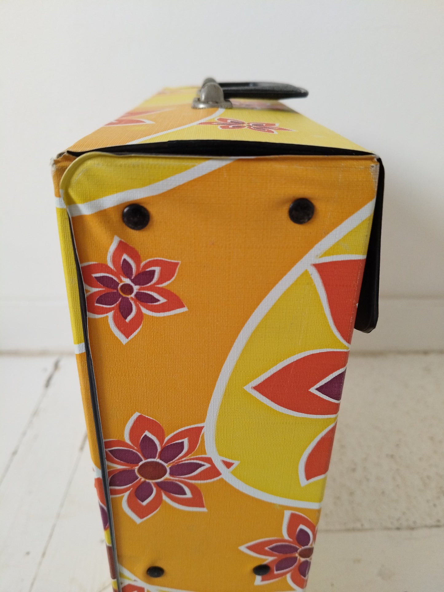 Valisette à vinyles 33T vintage