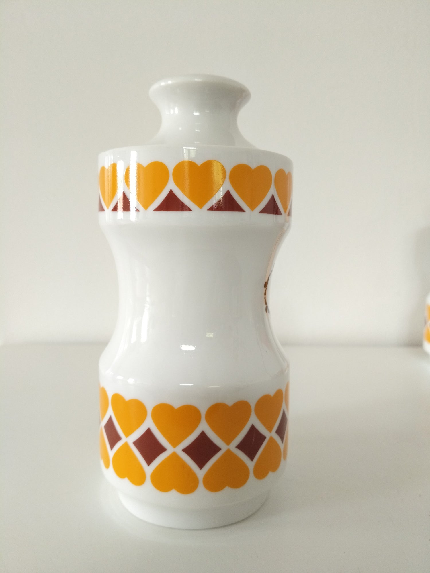 Bocal/pot en porcelaine FIM Alfoldi Hongrie au choix - cetaitmieuxavant