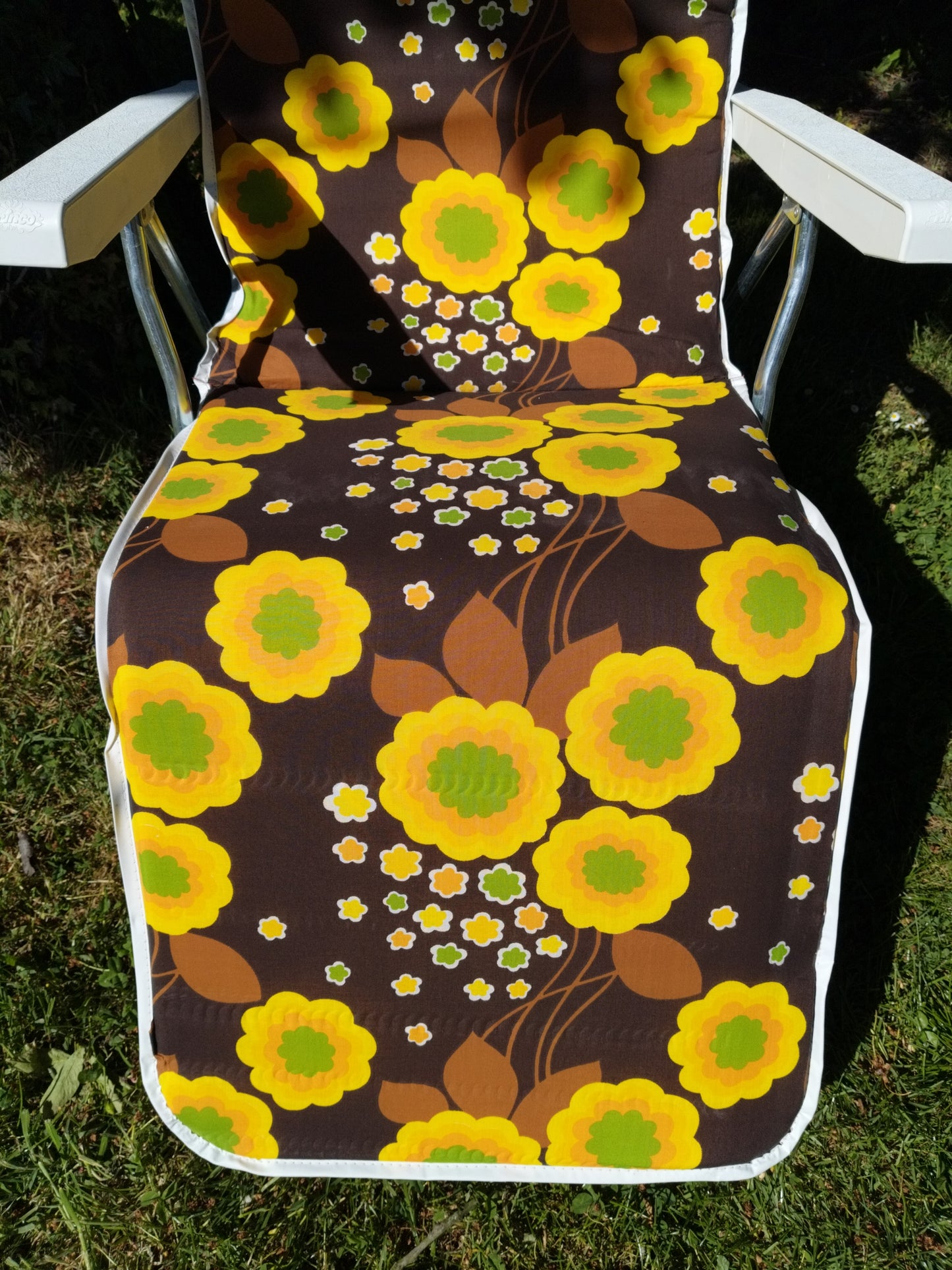 Chaise longue/ relax Ricco flower power - cetaitmieuxavant