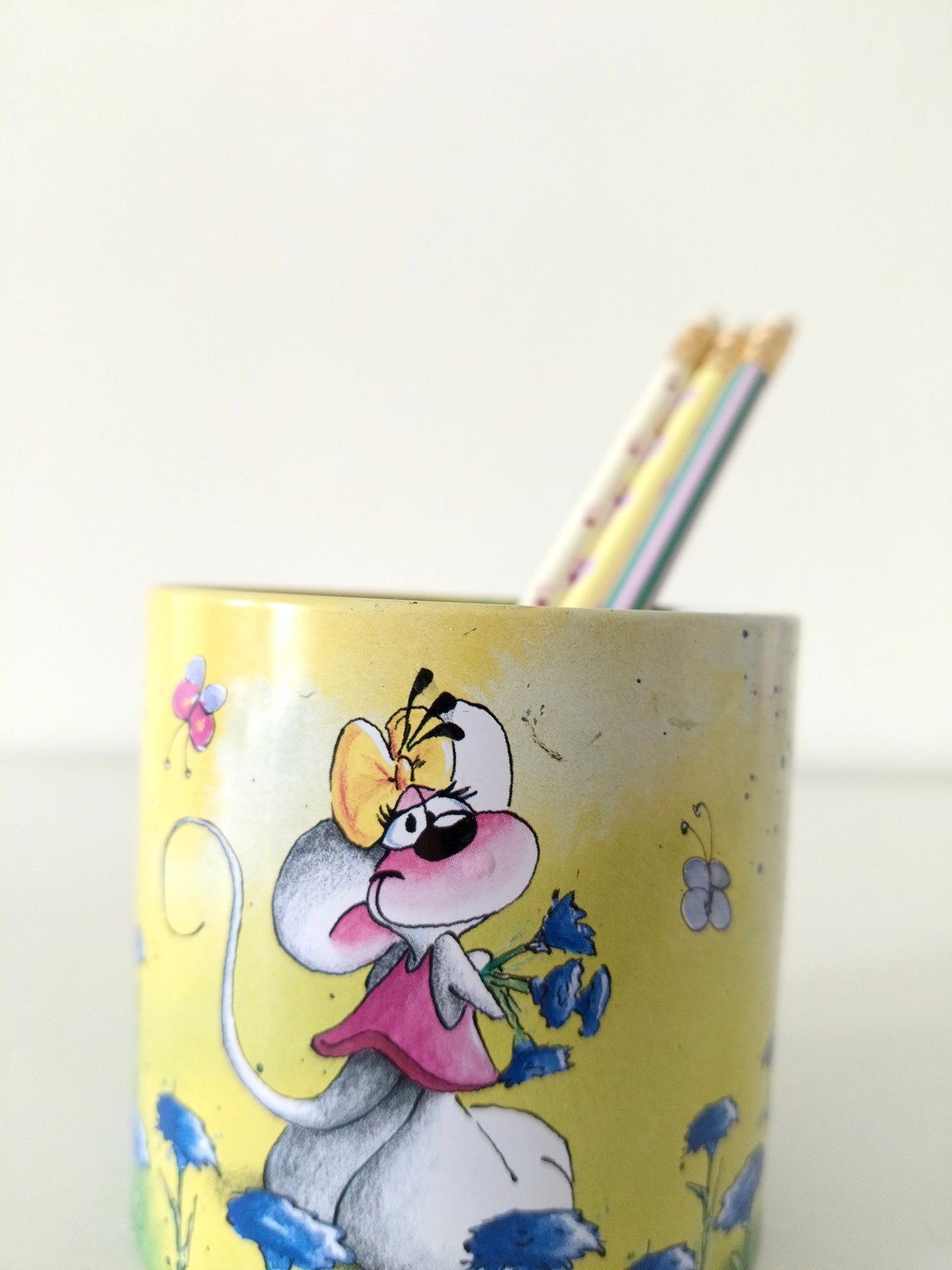 Pot à crayons métallique Diddl 90's
