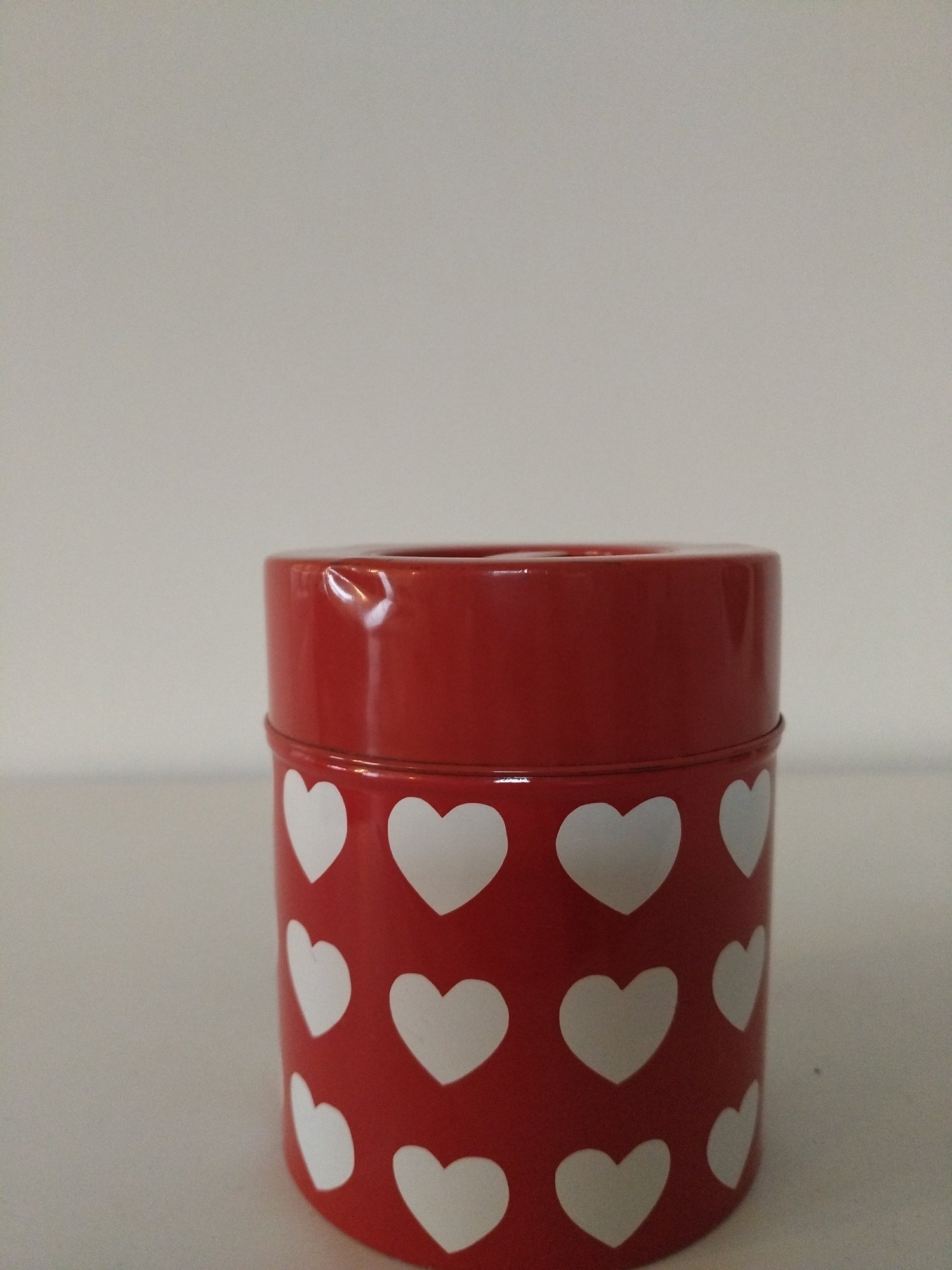 Boîte métallique décor ❤️ - cetaitmieuxavant