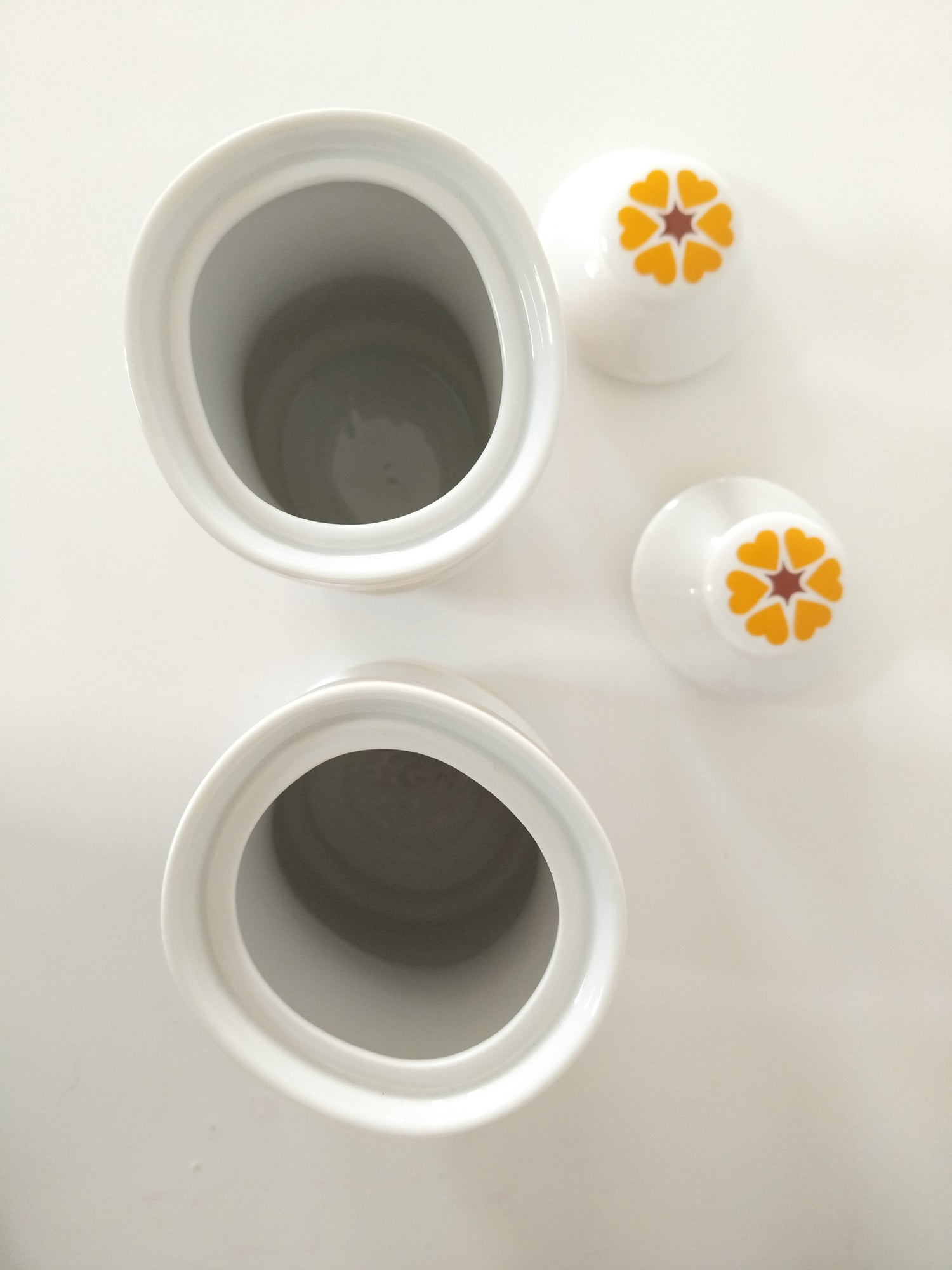 Bocal/pot en porcelaine FIM Alfoldi Hongrie au choix - cetaitmieuxavant