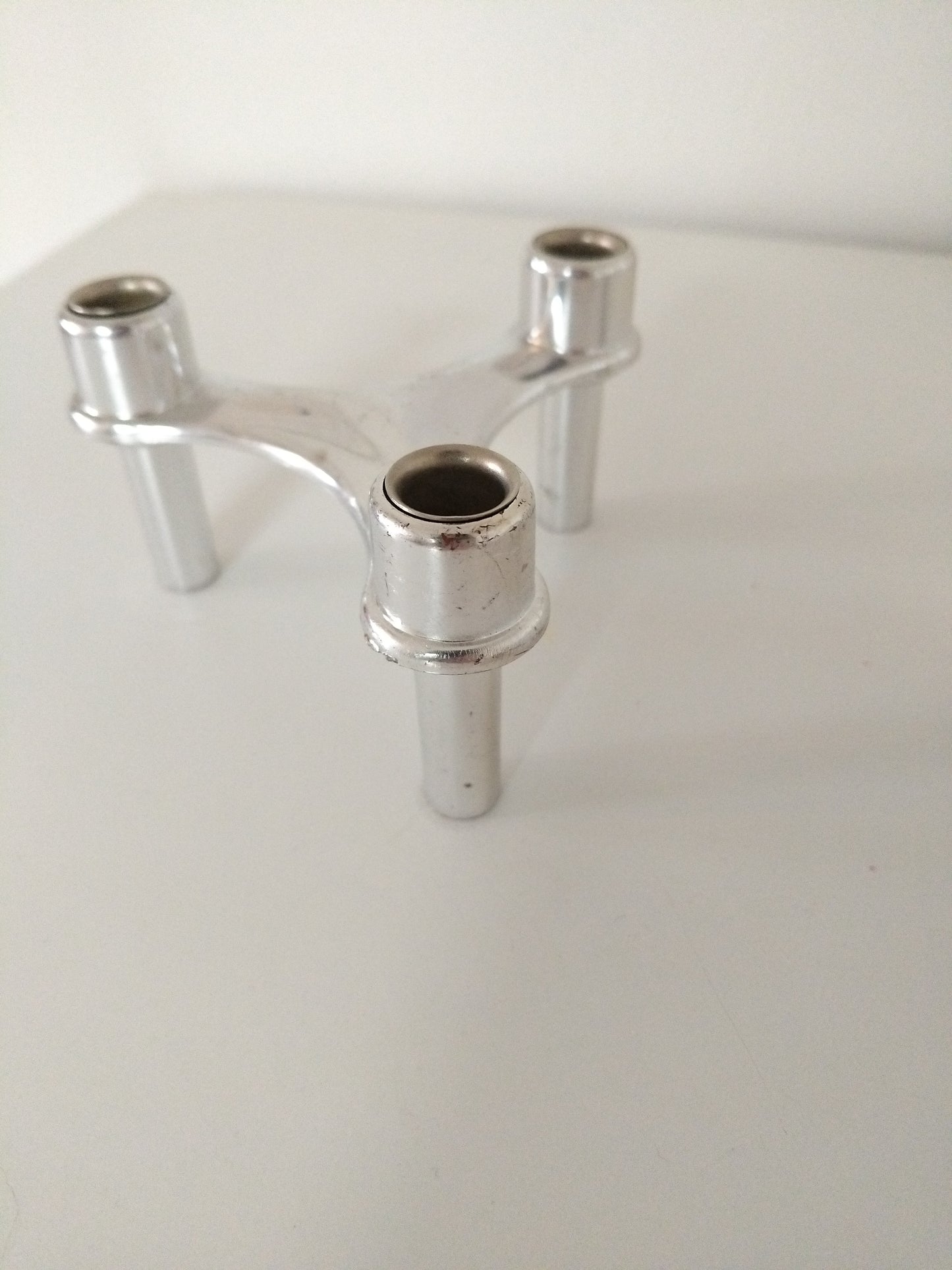 Ensemble de 3 bougeoirs en plastique Seca