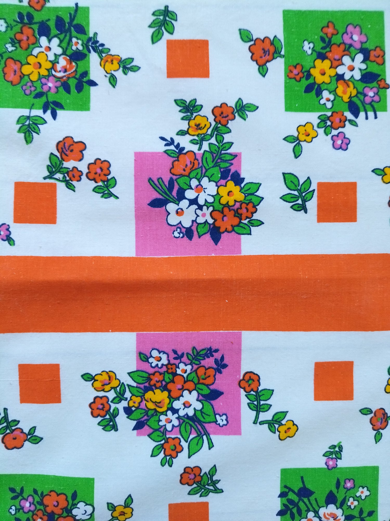 Petite nappe carrée en coton - cetaitmieuxavant