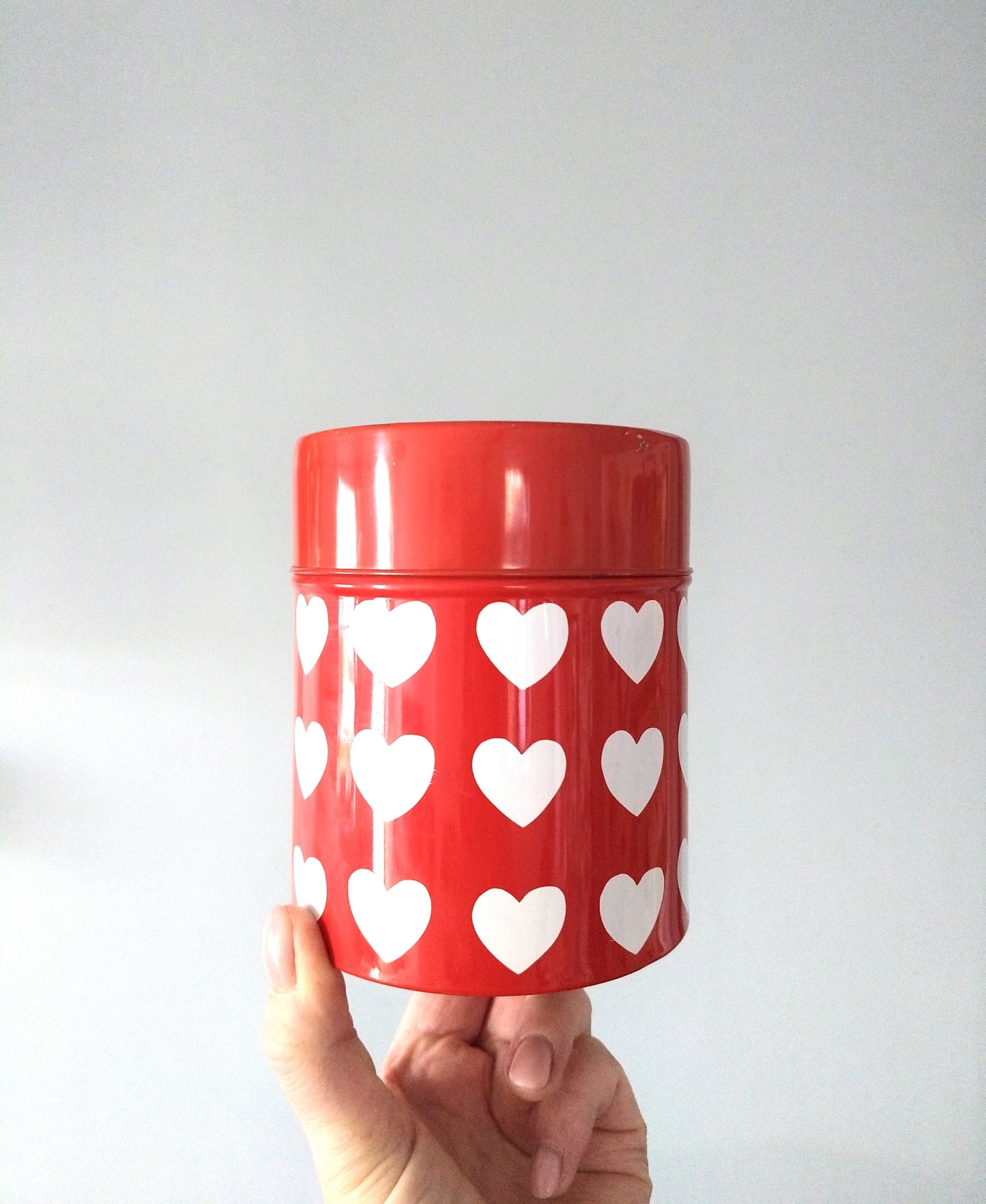 Boîte métallique décor ❤️ - cetaitmieuxavant