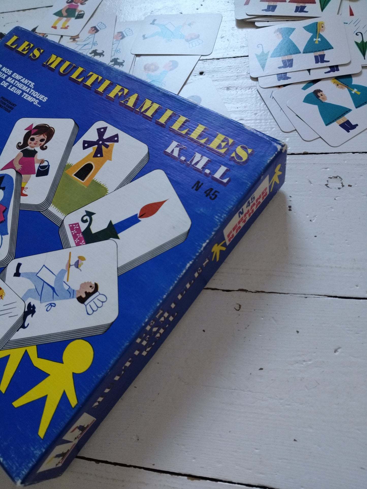 Jeu les multifamilles par Fernand Nathan 70's