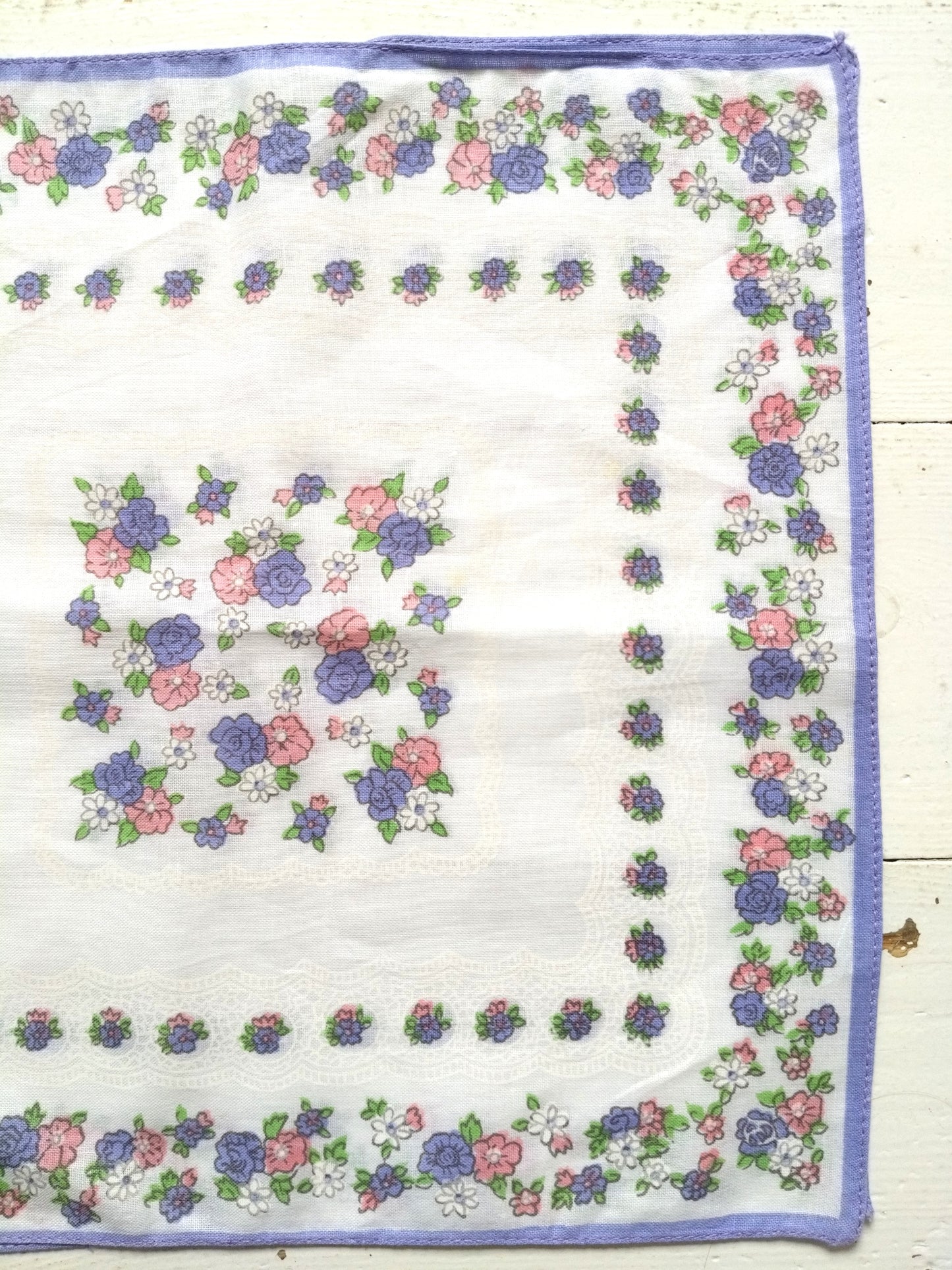 Mouchoir de poche en coton (à l'unité - 2 dispos)