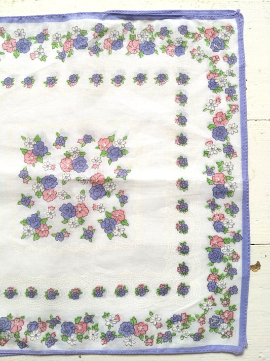 Mouchoir de poche en coton (à l'unité - 2 dispos)