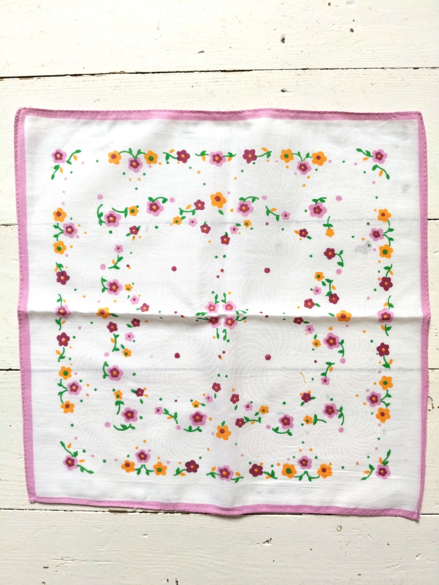 Mouchoir de poche en coton au choix