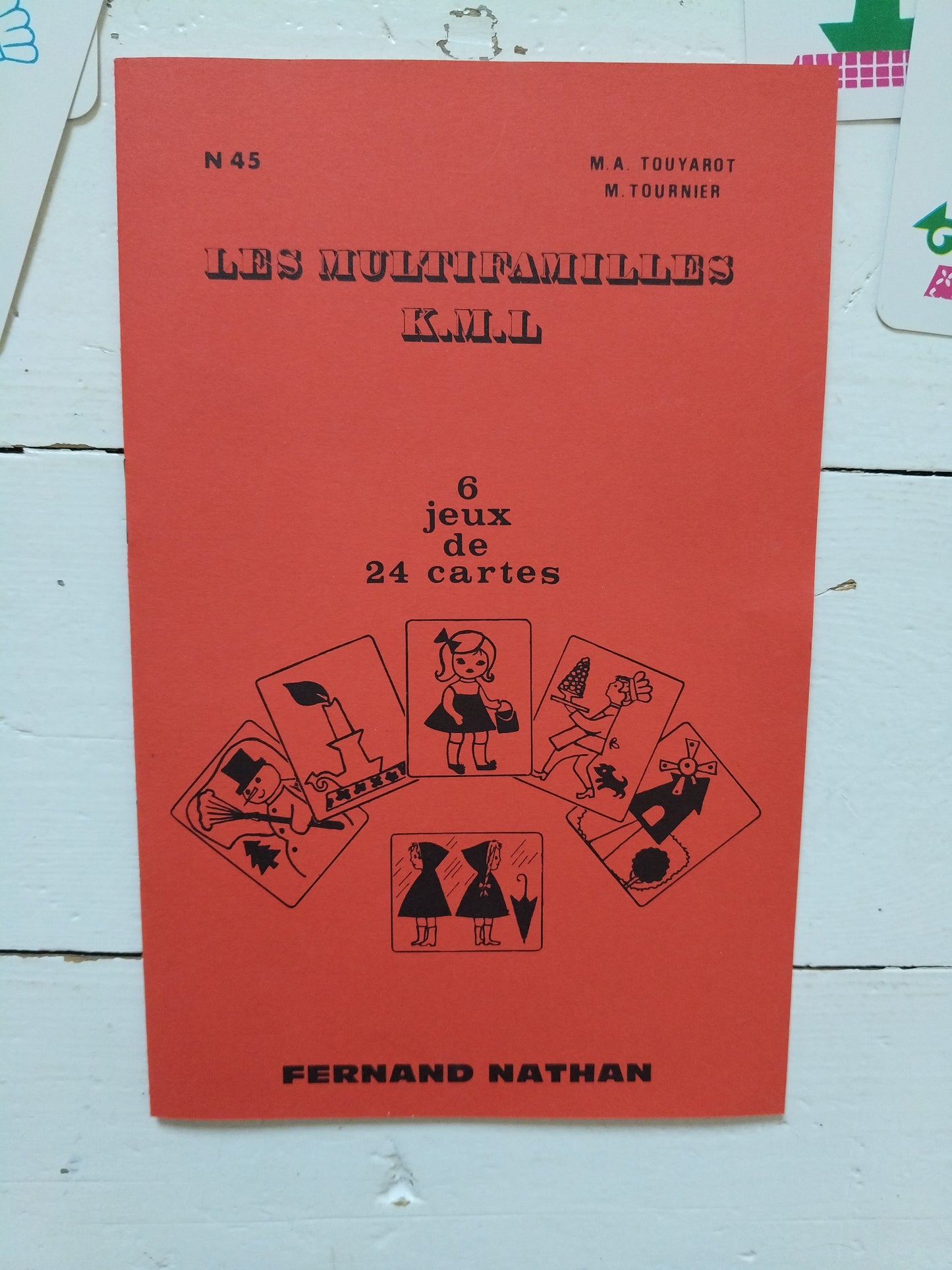 Jeu les multifamilles par Fernand Nathan 70's