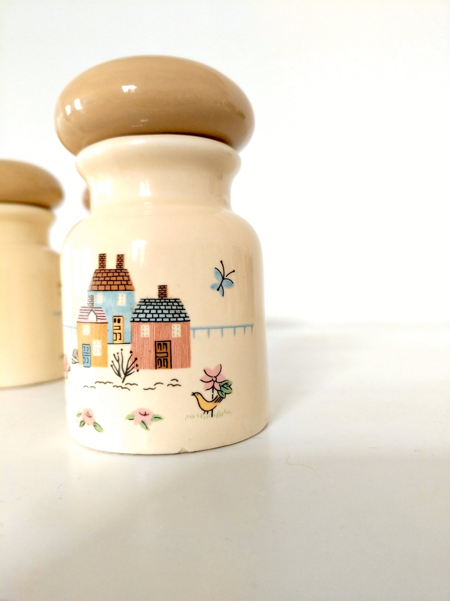 Petit pot/ bocal en grès Heartland China à l'unité - cetaitmieuxavant