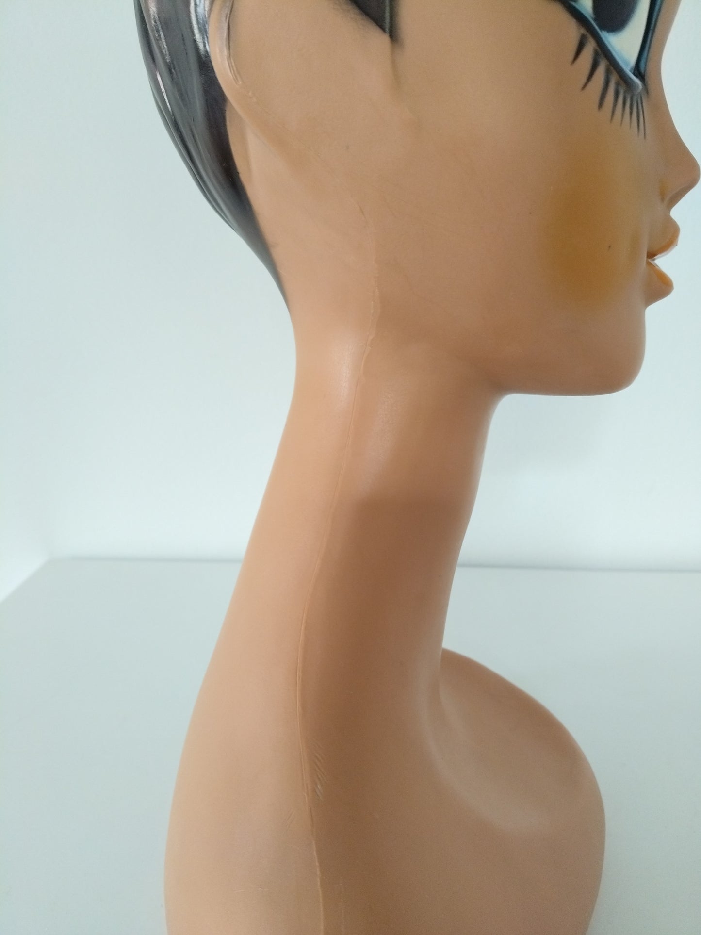 Tête à chapeau Twiggy Huard 1971