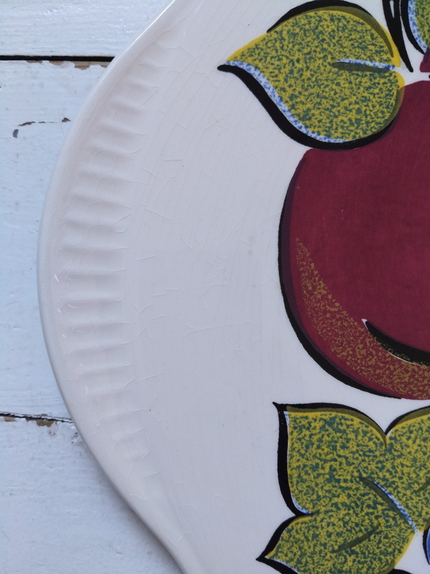 Plat à gâteau/ tarte/ service en céramique Staffel Stoneware Germany - cetaitmieuxavant