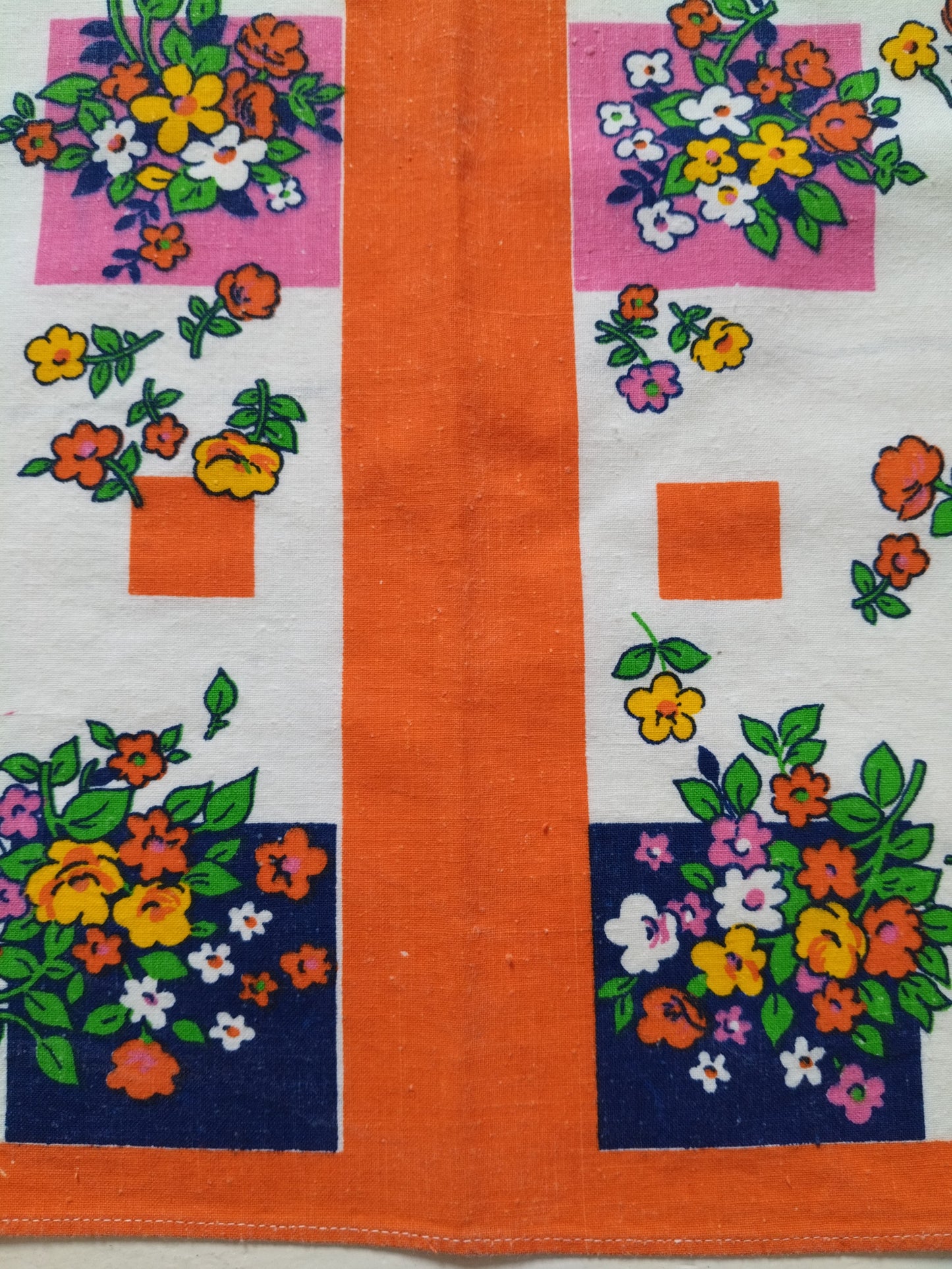 Petite nappe carrée en coton - cetaitmieuxavant